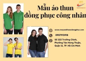 Mẫu áo thun đồng phục công nhân