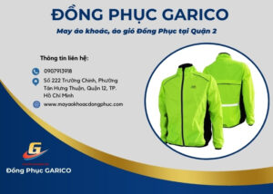 May áo khoác, áo gió Đồng Phục