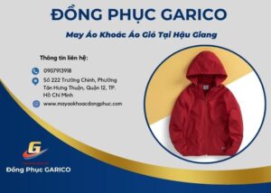 May áo khoác áo gió tại Hậu Giang
