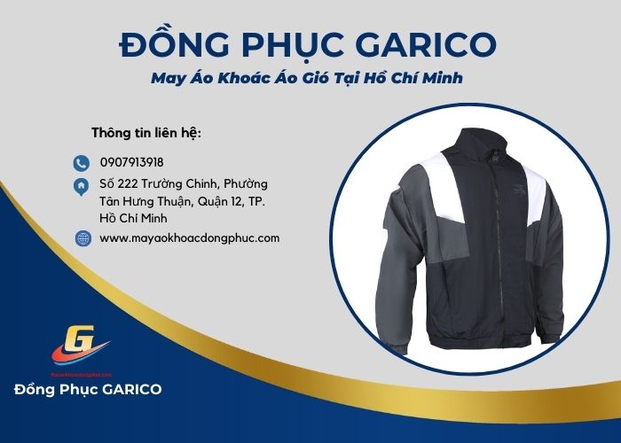May áo khoác áo gió tại Hồ Chí Minh