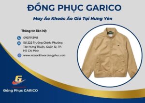 May áo khoác áo gió tại Hưng Yên