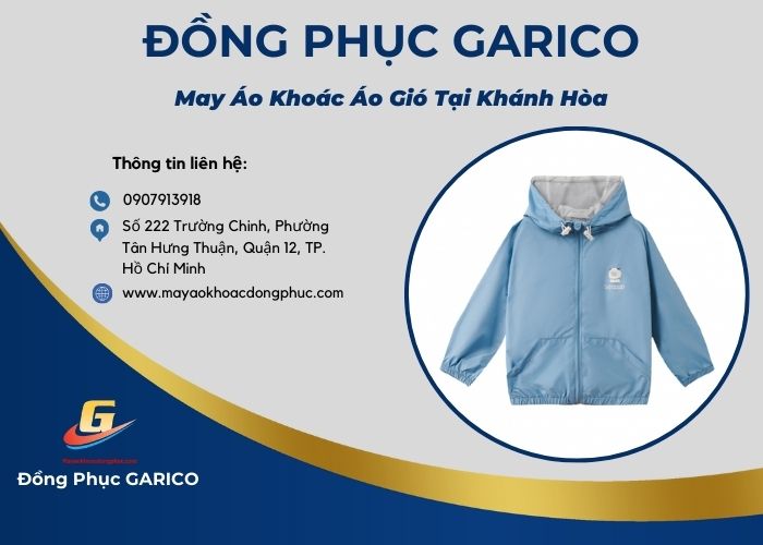 May áo khoác áo gió tại Khánh Hòa
