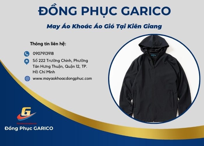 May áo khoác áo gió tại Kiên Giang