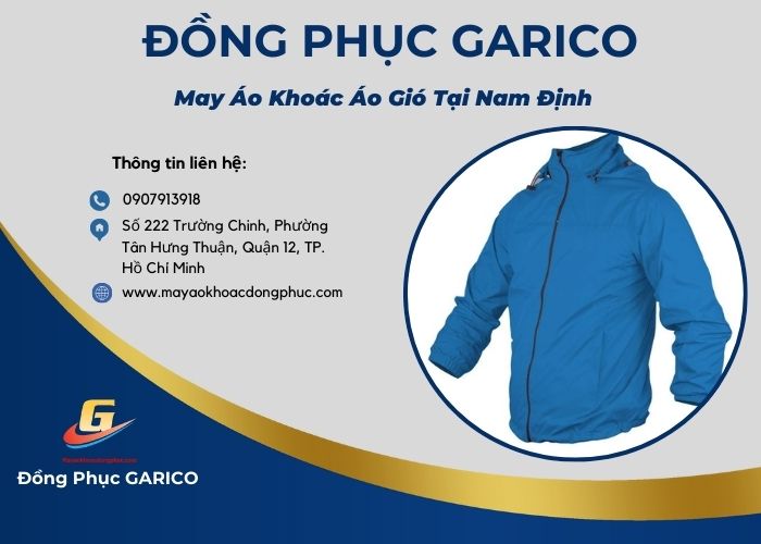 May áo khoác áo gió tại Nam Định