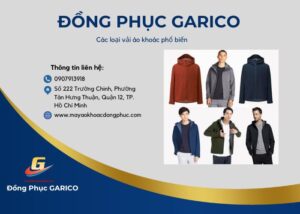 các loại vải áo khoác phổ biến