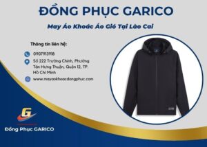 may áo khoác gió tại Lào Cai