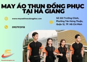 Xưởng May áo thun đồng phục giá rẻ tại Hà Giang