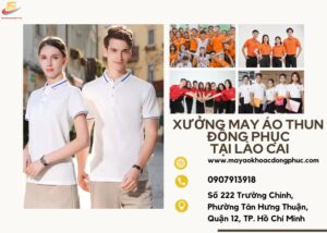 Xưởng May áo thun đồng phục giá rẻ tại Lào Cai