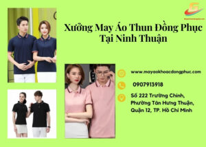 Xưởng May áo thun đồng phục giá rẻ tại Ninh Thuận