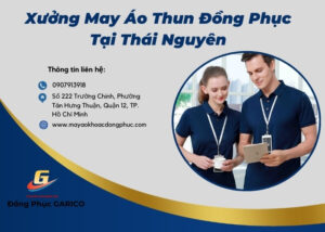 Xưởng May áo thun đồng phục tại Thái Nguyên