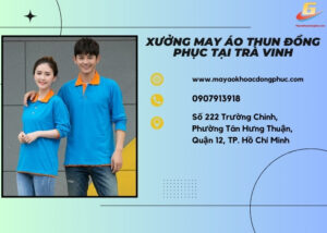 Xưởng May áo thun đồng phục tại Trà Vinh