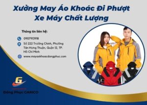 may áo khoác đi phượt xe máy