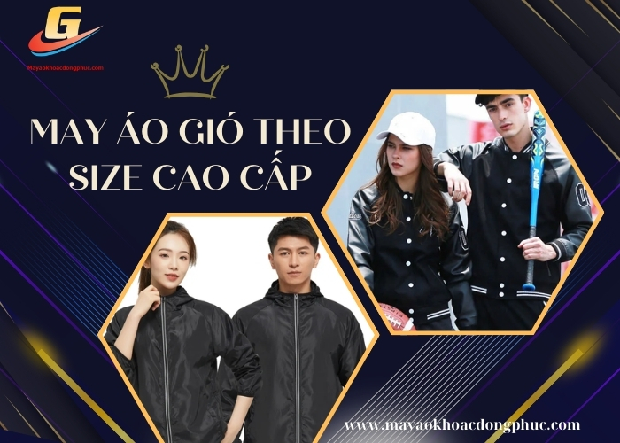 may ao gio theo size cao cap