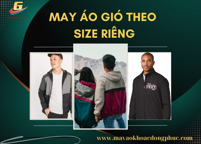 may ao gio theo size rieng