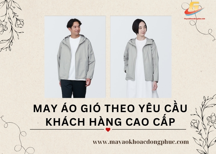 may ao gio theo yeu cau khach hang cao cap