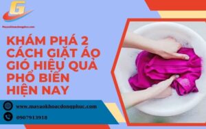 Cách giặt áo gió hiệu quả